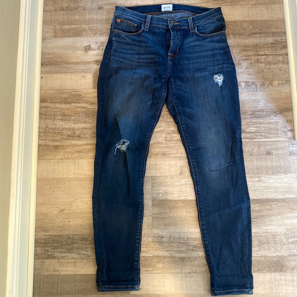 Hudson Slightly Distressed Jans